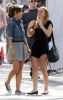 Leighton Meester si Minka Kelly - pe platourile de filmare