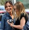 Leighton Meester si Minka Kelly - pe platourile de filmare