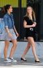 Leighton Meester si Minka Kelly - pe platourile de filmare