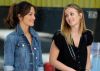 Leighton Meester si Minka Kelly - pe platourile de filmare