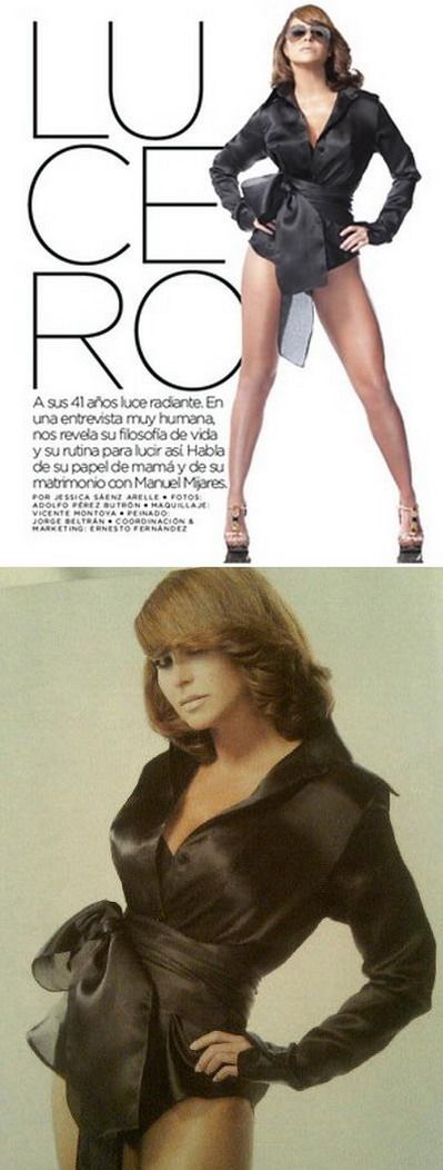 Lucero – super sexy la 41 de ani, pe coperta revistei Quien – FOTO