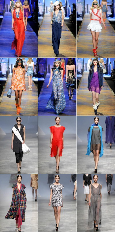 Moda de vara 2011- direct de la Dior si Issey Miyake - FOTO&VIDEO