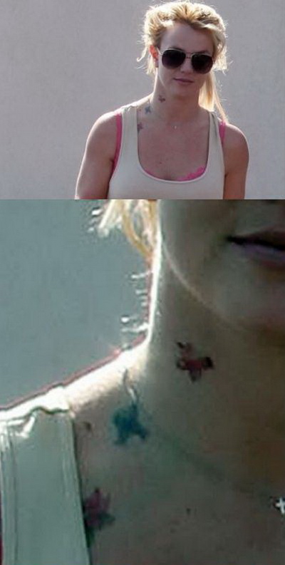 Britney si-a facut un tatuaj... de copii 