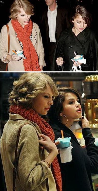 Selena Gomez si Taylor Swift au iesit la inghetata – GALERIE FOTO