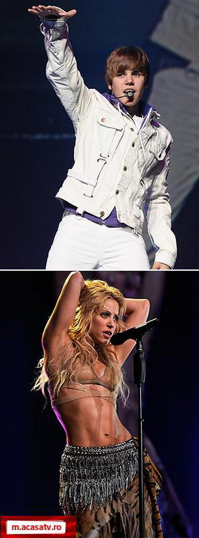 Justin Bieber danseaza ca Shakira