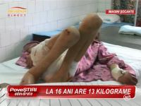 CUTREMURATOR! O adolescenta de 16 ani, din Bacau, cantareste 13 kilograme! VIDEO