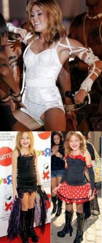De ce se imbraca Miley si Noah Cyrus atat de fistichiu si de provocator?