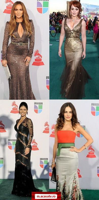Vezi cine s-a imbracat cel mai bine pentru Latin Grammy 2010 – GALERIE FOTO