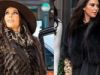 In timp ce  Khloe Kardashian a pozat pentru PETA, Kim continua sa poarte zilnic blanuri – GALERIE FOTO