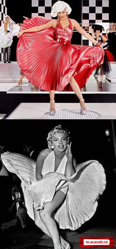 Katy Perry, imaginea futurista a lui Marilyn Monroe - GALERIE FOTO