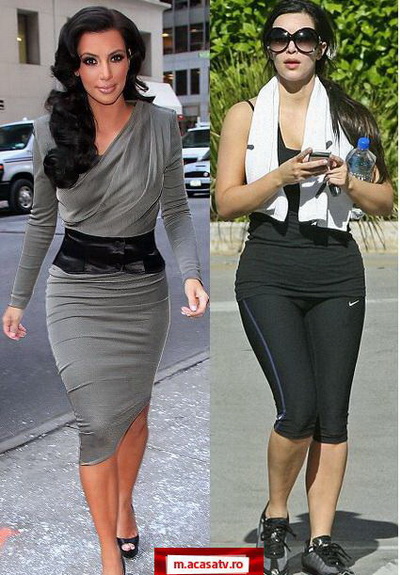 Kim Kardashian a slabit uimitor intr-un timp foarte scurt – GALERIE FOTO
