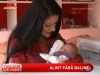 Gabi Balint si-a vizitat de Mos Nicolae fetita pe care o are impreuna cu Raluca Petrica - VIDEO