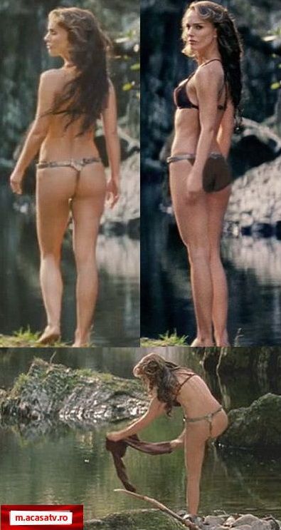 Posteriorul Nataliei Portman acoperit de o pereche de chiloti digitali - GALERIE FOTO