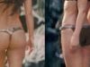 Posteriorul Nataliei Portman acoperit de o pereche de chiloti digitali - GALERIE FOTO