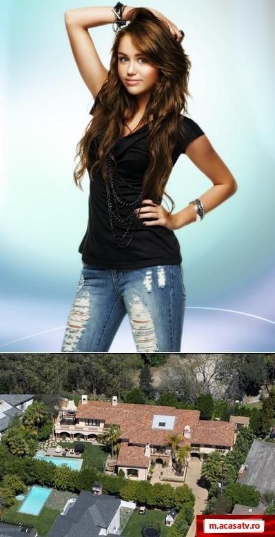 Parintii lui Miley Cyrus vand casa in care ea a copilarit