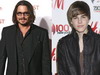Johnny Depp este fan Justin Bieber