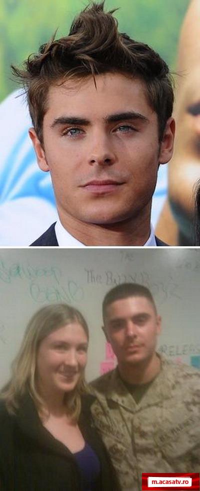 Zac Efron s-a tuns ca un soldat dupa despartirea de Vanessa Hudgens!