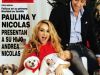 Paulina Rubio, sotul ei si micutul Andrea Nicolas - pe coperta revistei Hola!