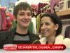Octavian Strunila, la shopping cu sotia si fiica - VIDEO