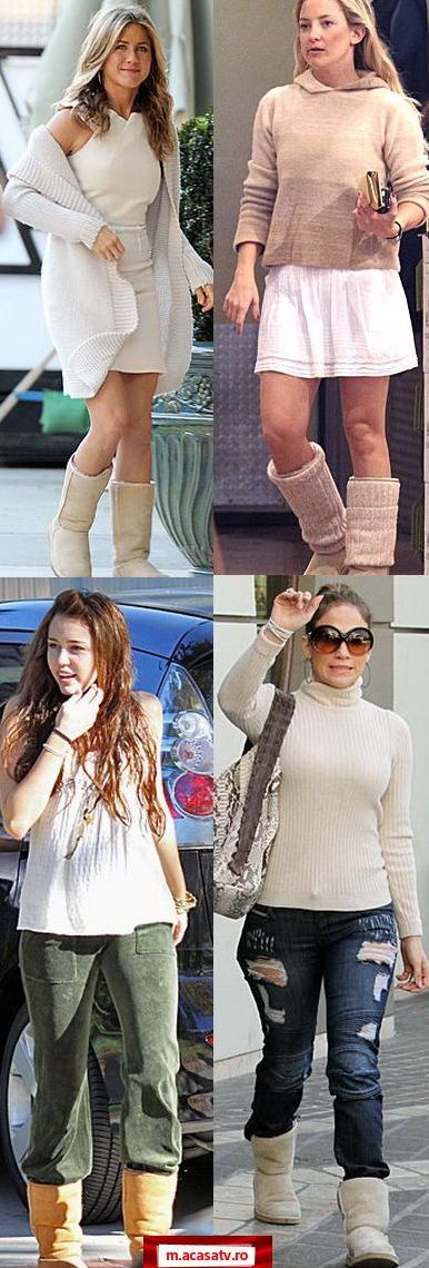 La ce nu renunta vedetele orice ar fi? La UGG-ri – GALERIE FOTO