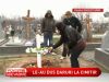 Mamicile de la maternitatea Giulesti le-au adus daruri copiilor la cimitir - VIDEO