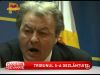 Corneliu Vadim Tudor, protagonistul unui scandal de proportii, dupa ce a fost amenintat cu evacuarea silita - VIDEO