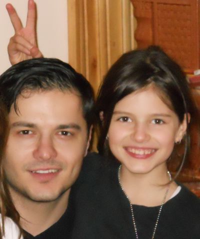 Liviu Varciu si-a petrecut sarbatorile alaturi de fetita lui