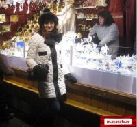 Ana Maria Gheorghe si-a facut la Viena cumparaturile pentru casa
