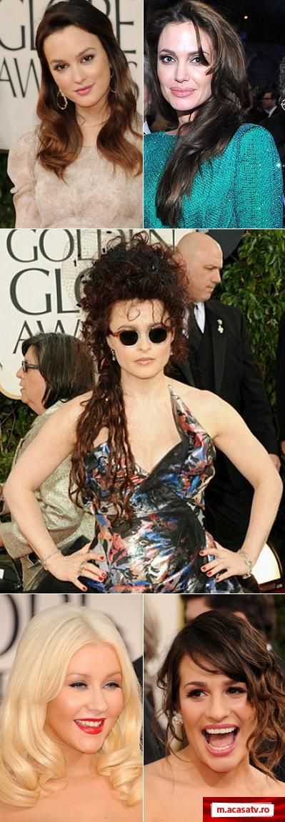 Cele mai urate coafuri de la Golden Globes 2011 – GALERIE FOTO
