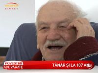 Poveste unei vieti: La 107 de ani, Nea Nicu are multa intelepciune de impartasit cu semenii - VIDEO