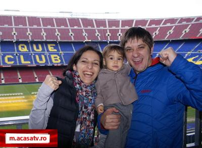 Octavian Strunila a intrat in noul an pe strazile din Barcelona - GALERIE FOTO