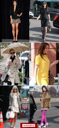 Vedetele poarta animal print - GALERIE FOTO