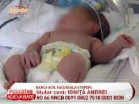 O fetita de numai o luna isi asteapta randul la... viata - VIDEO
