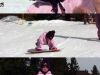 Pe snowboard la numai 1 an si jumatate