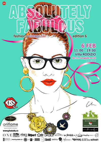 Fii cocheta! Hai cu noi la shopping la targul Absolutely Fabulous Fashion&Vintage Fair 