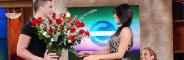 Cristina Show cu actorii din "Fructul oprit"