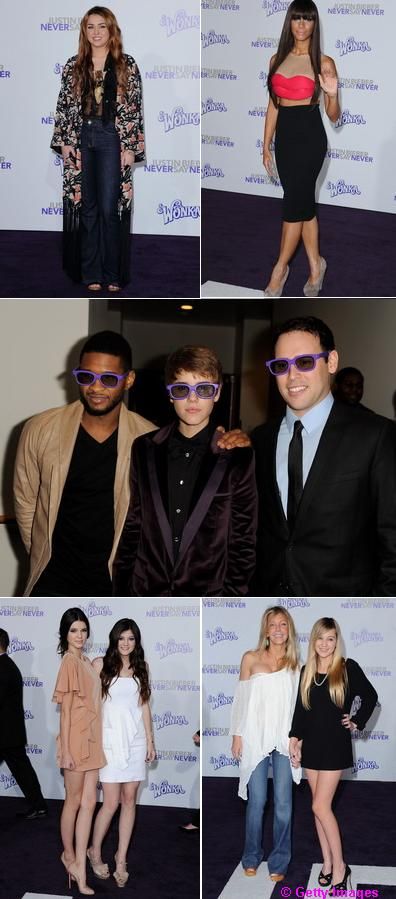 Uite ce vedete au venit la premiera filmului "Justin Bieber: Never say Never" - GALERIE FOTO&VIDEO
