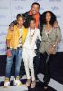 Will Smith cu sotia lui, Jada Pincket si copiii, Jaden si Willow
