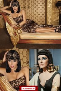 Kim Kardashian in rol de Cleopatra -  Iti place cum ii sta? - SUPER GALERIE FOTO