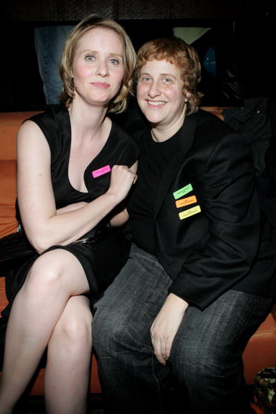 Cynthia Nixon si iubita ei au un baietel