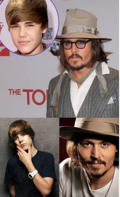 Justin Bieber a intreruput conferinta de presa a lui Johnny Depp - VIDEO 