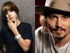 Justin Bieber a intreruput conferinta de presa a lui Johnny Depp - VIDEO 