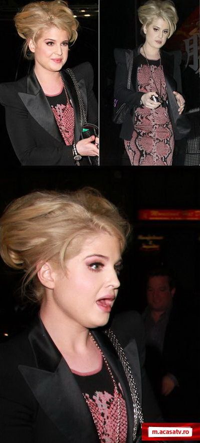 Coafura lui Kelly Osbourne arata ca un cuib  – GAELRIE FOTO