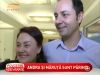 Andra si Catalin Maruta isi prezinta micul mostenitor - VIDEO