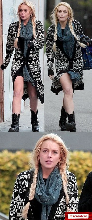 Lindsay Lohan a renuntat la machiaj in favoarea unui look natural – GALERIE FOTO