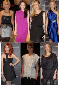 Noua colectie Emporio Armani s-a lansat in Romania. Vezi ce tinute au purtat vedetele la petrecere! &nbsp;