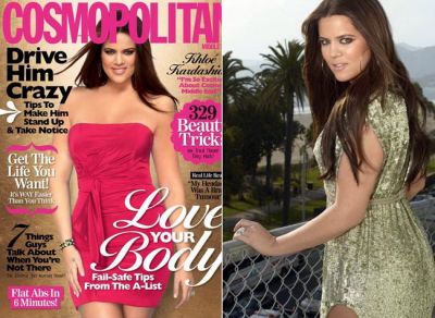 Khloe Kardashian nu e dispusa sa slabeasca atata timp cat exista Photoshop! FOTO