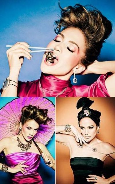 Jennifer Lopez arata spectaculos intr-o noua reclama la bijuterii