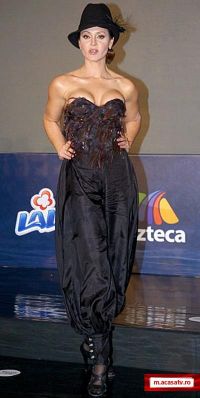 Gaby Spanic, intr-o tinuta foarte extravaganta