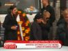 Andreea Antonescu, insarcinata in luna a opta, a fost la inmormantarea lui Constantin Spak - VIDEO